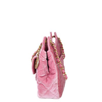 Chanel Wavy CC Hobo Velvet Small