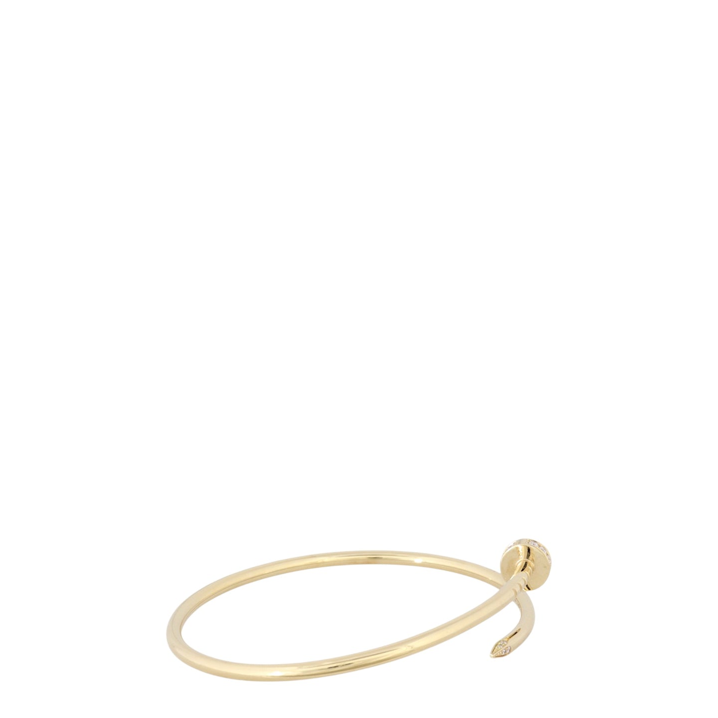 Cartier Juste un Clou Bracelet 18k Yellow Gold Diamond Small