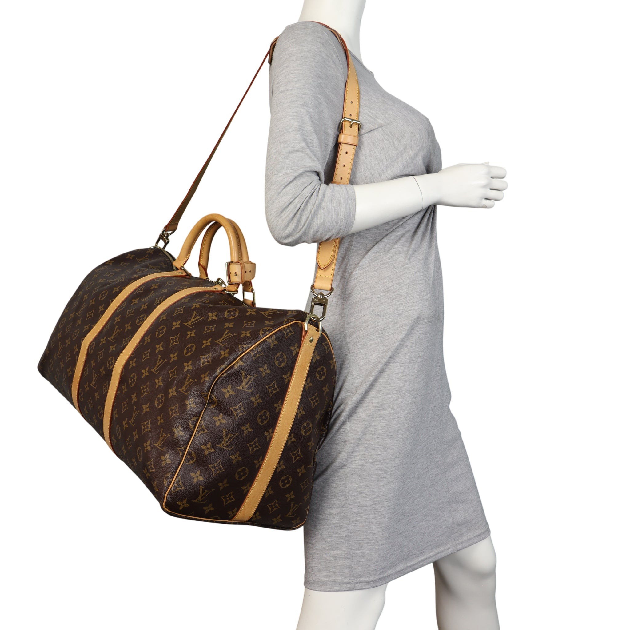 Louis Vuitton Keepall 55 Bandouliere Monogram
