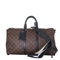 Louis Vuitton Keepall 45 Bandouliere Monogram Macassar