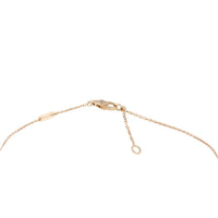 Van Cleef & Arpels Sweet Hearts Carnelian 18k Rose Gold Pendant Necklace