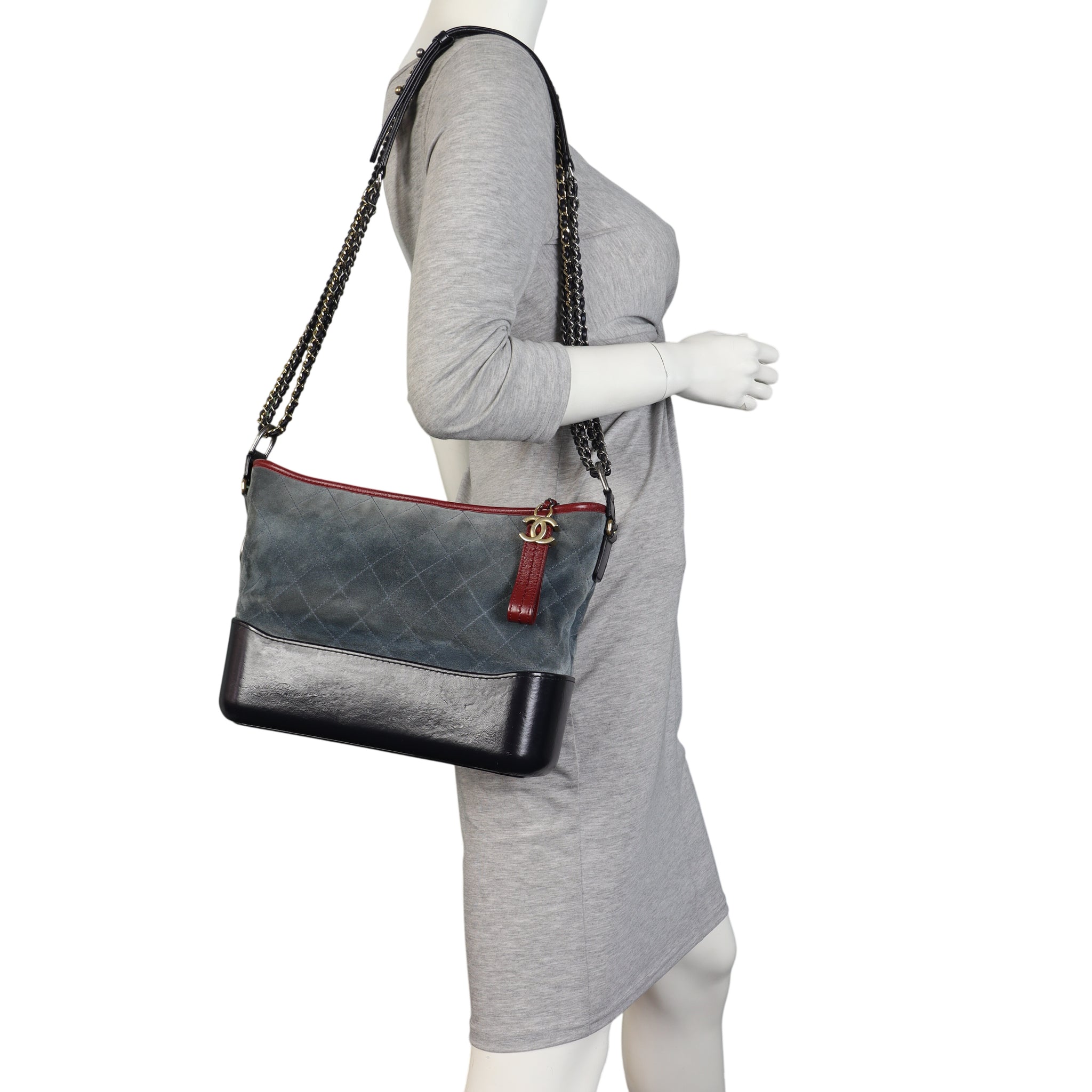 Chanel Gabrielle Hobo Medium Suede