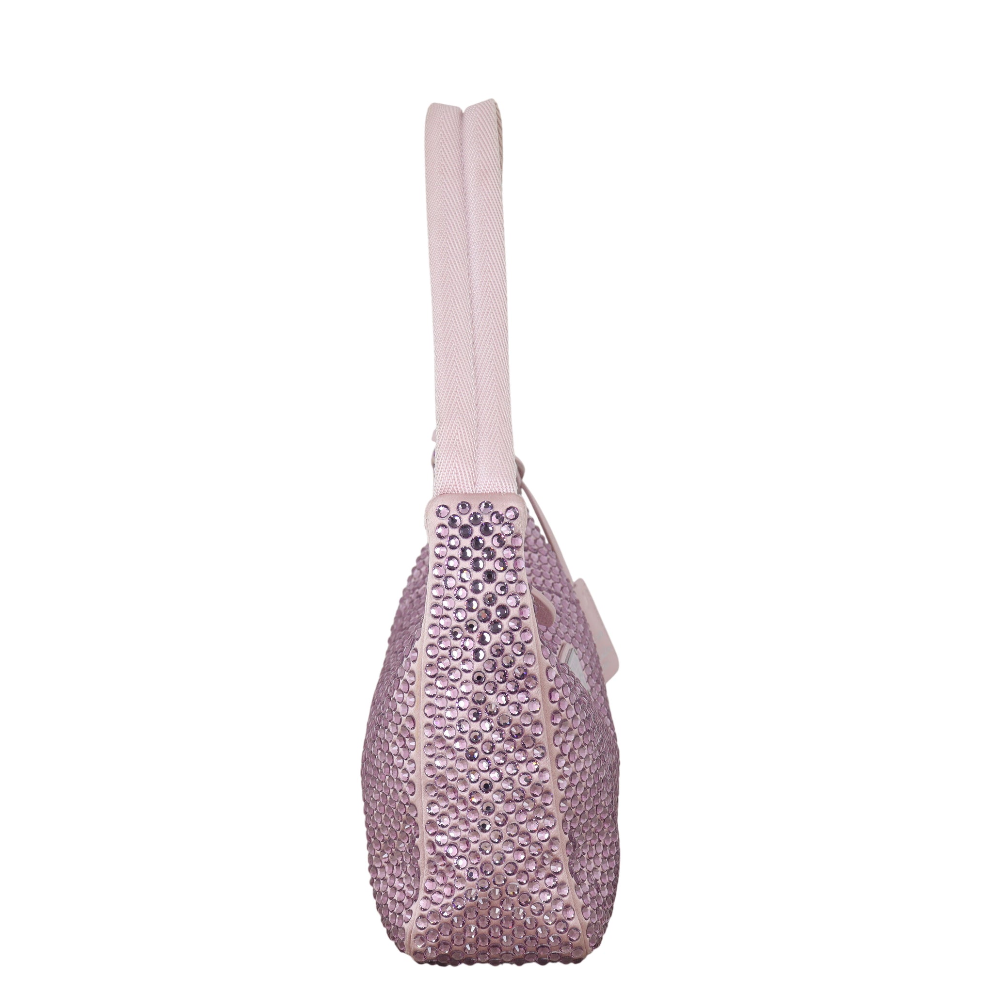 Prada Re-Edition 2000 Satin Crystal Mini Bag