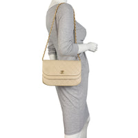 Chanel Vintage Half Moon Double Flap Bag