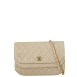 Chanel Vintage Half Moon Double Flap Bag
