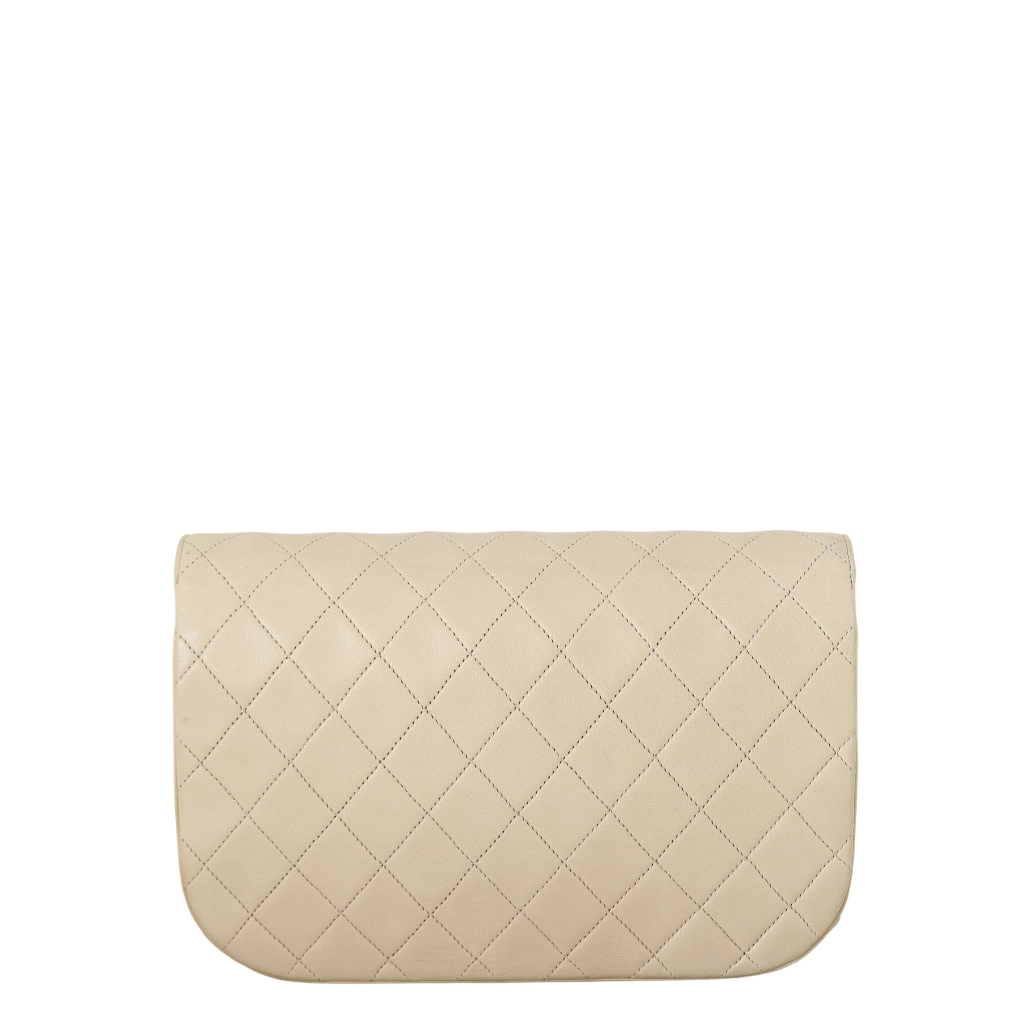 Chanel Vintage Half Moon Double Flap Bag