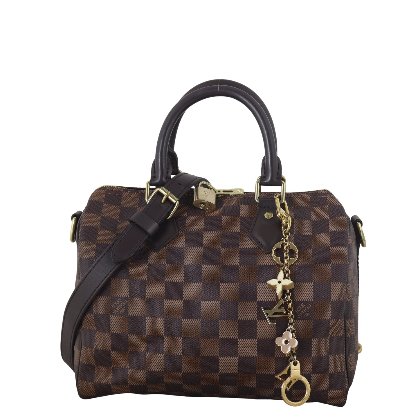 Louis Vuitton Speedy 25 Bandouliere Damier Ebene
