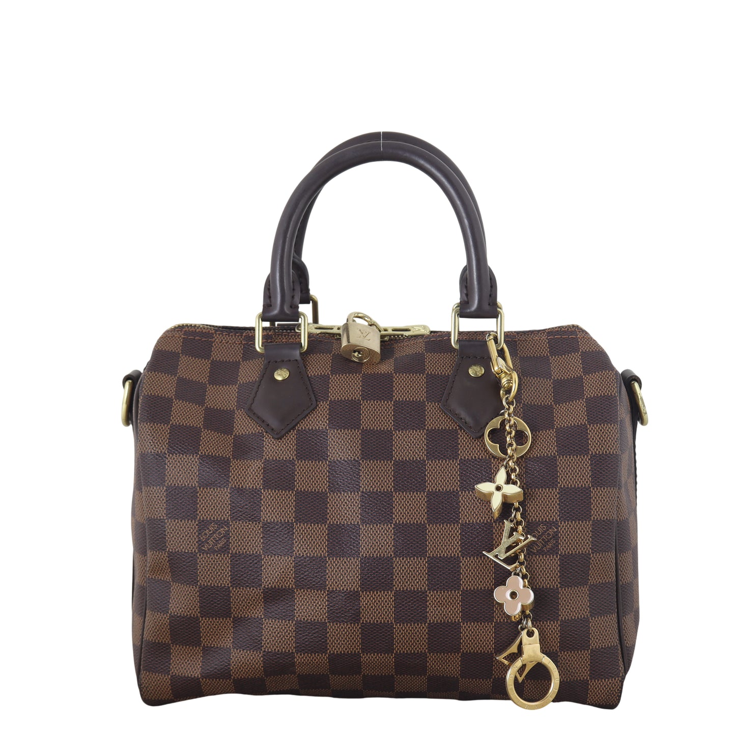 Louis Vuitton Speedy 25 Bandouliere Damier Ebene