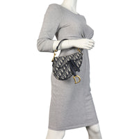 Dior Saddle Bag Mini Oblique