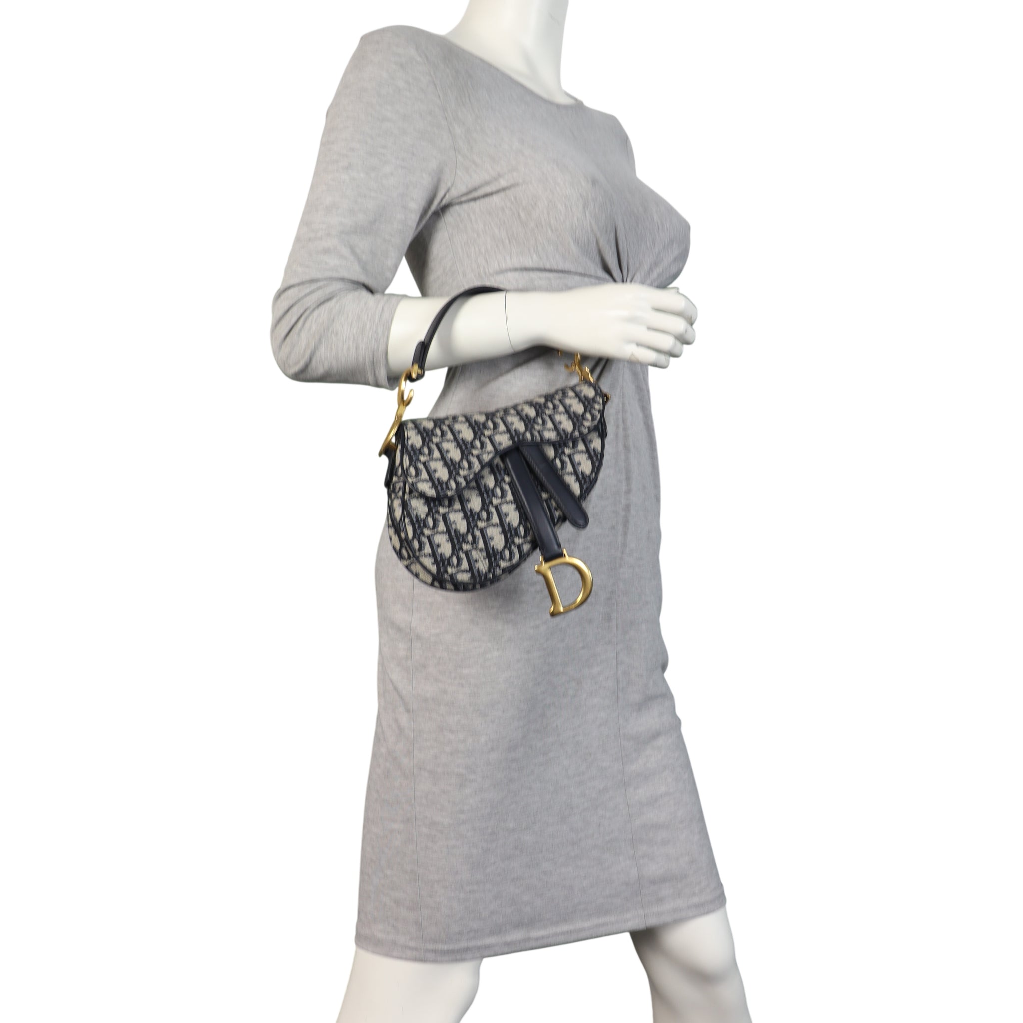 Dior Saddle Bag Mini Oblique