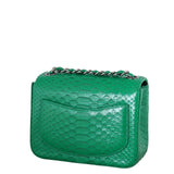 Chanel Classic Flap Mini Square Bag Python