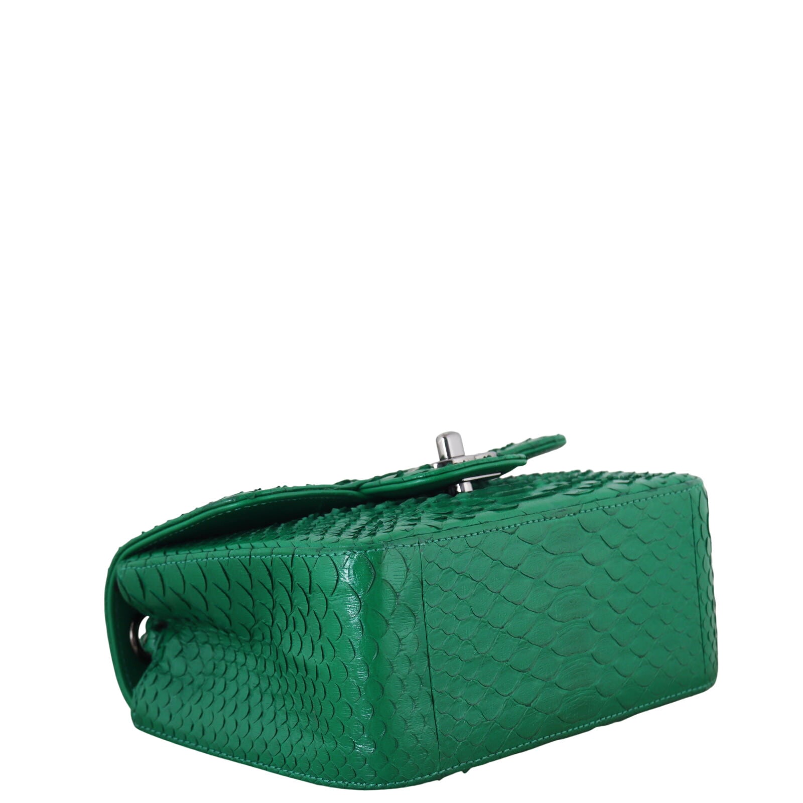 Chanel Classic Flap Mini Square Bag Python