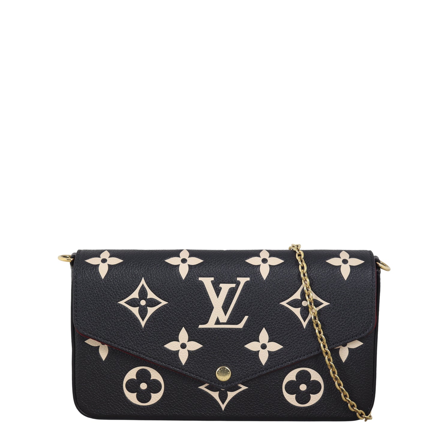 Louis Vuitton Pochette Felicie Monogram Empreinte Giant Bicolour