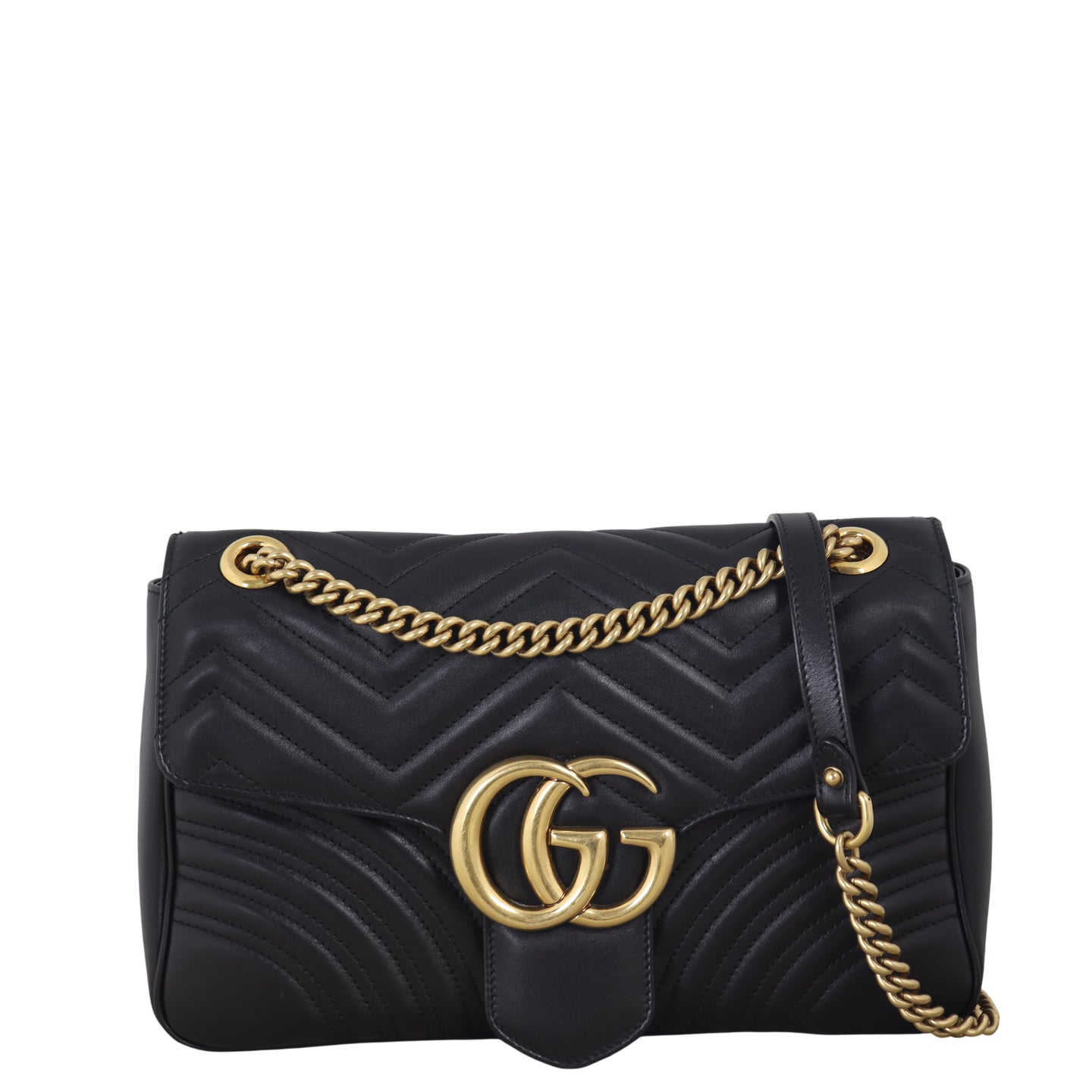 Gucci GG Marmont Matelasse Large Shoulder Bag