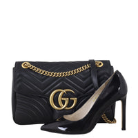 Gucci GG Marmont Matelasse Large Shoulder Bag