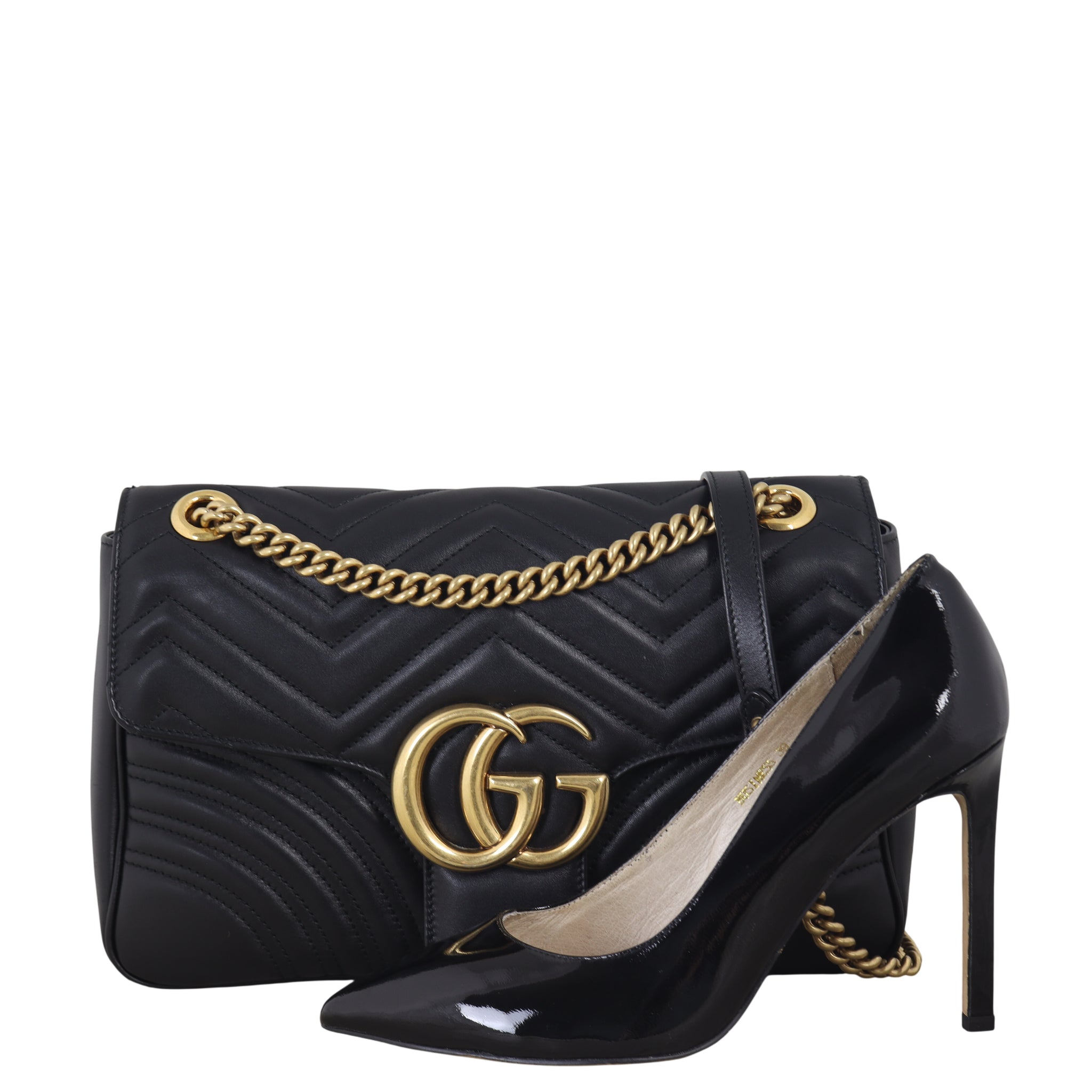 Gucci GG Marmont Matelasse Large Shoulder Bag