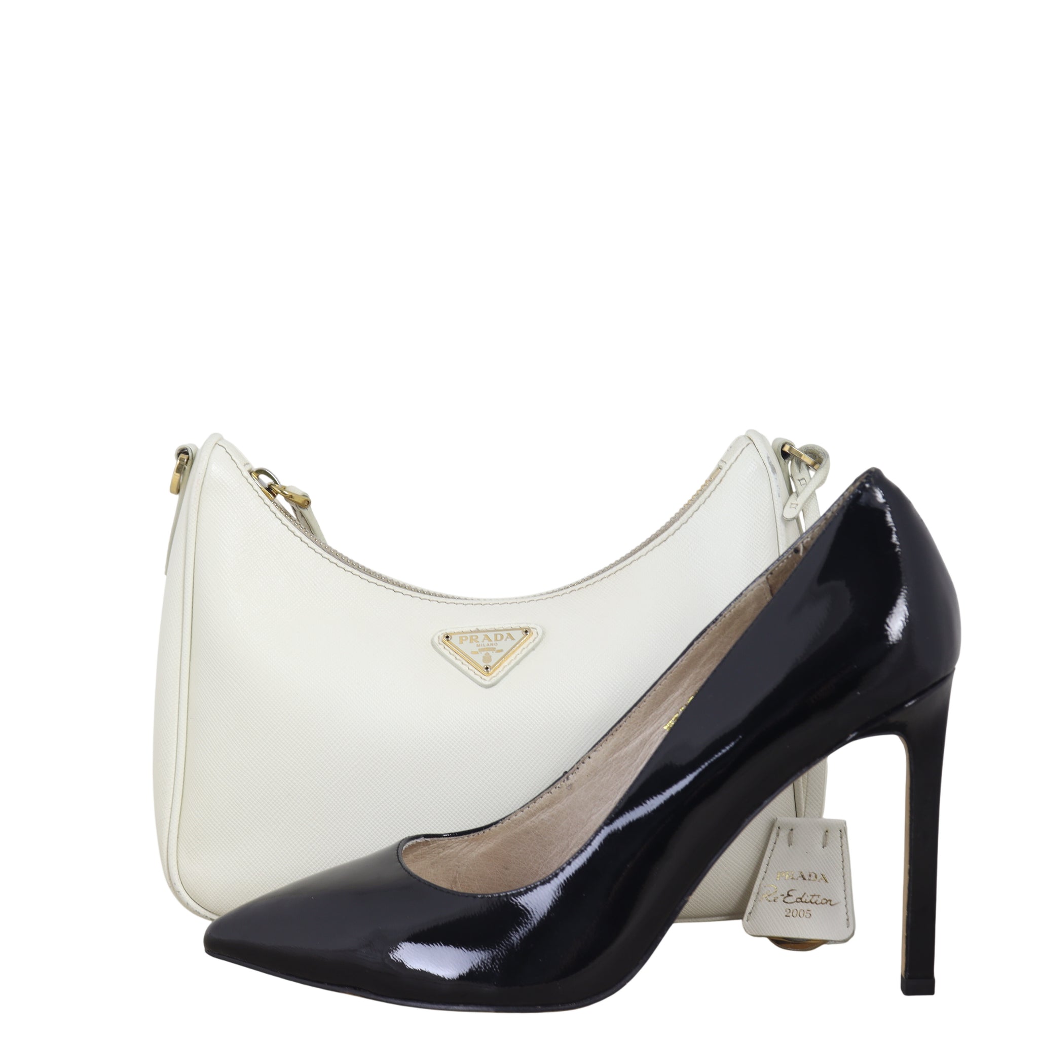 Prada Re-edition 2005 Saffiano Shoulder Bag