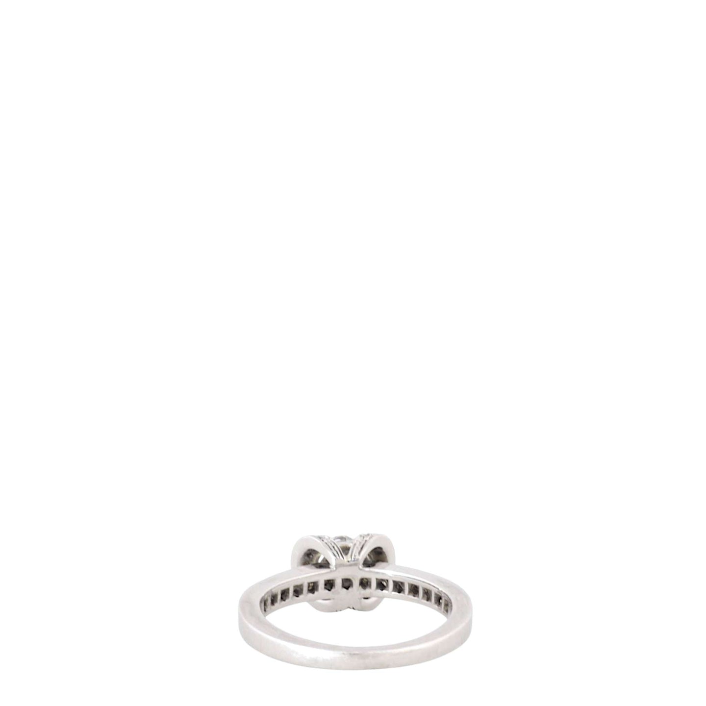 Tiffany & Co Platinum Diamond Ribbon Ring