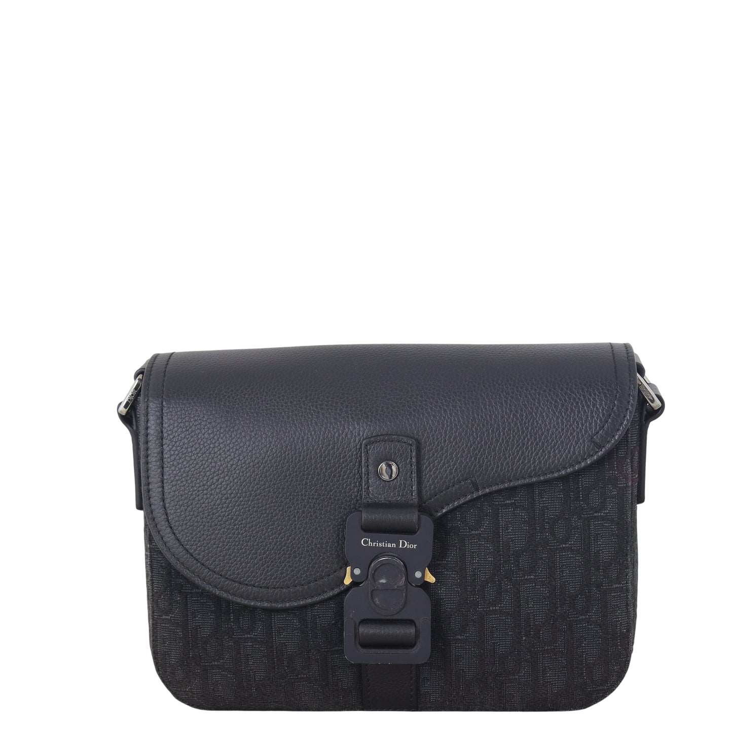 Dior Saddle Small Messenger Flap Bag Oblique