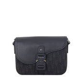 Dior Saddle Small Messenger Flap Bag Oblique