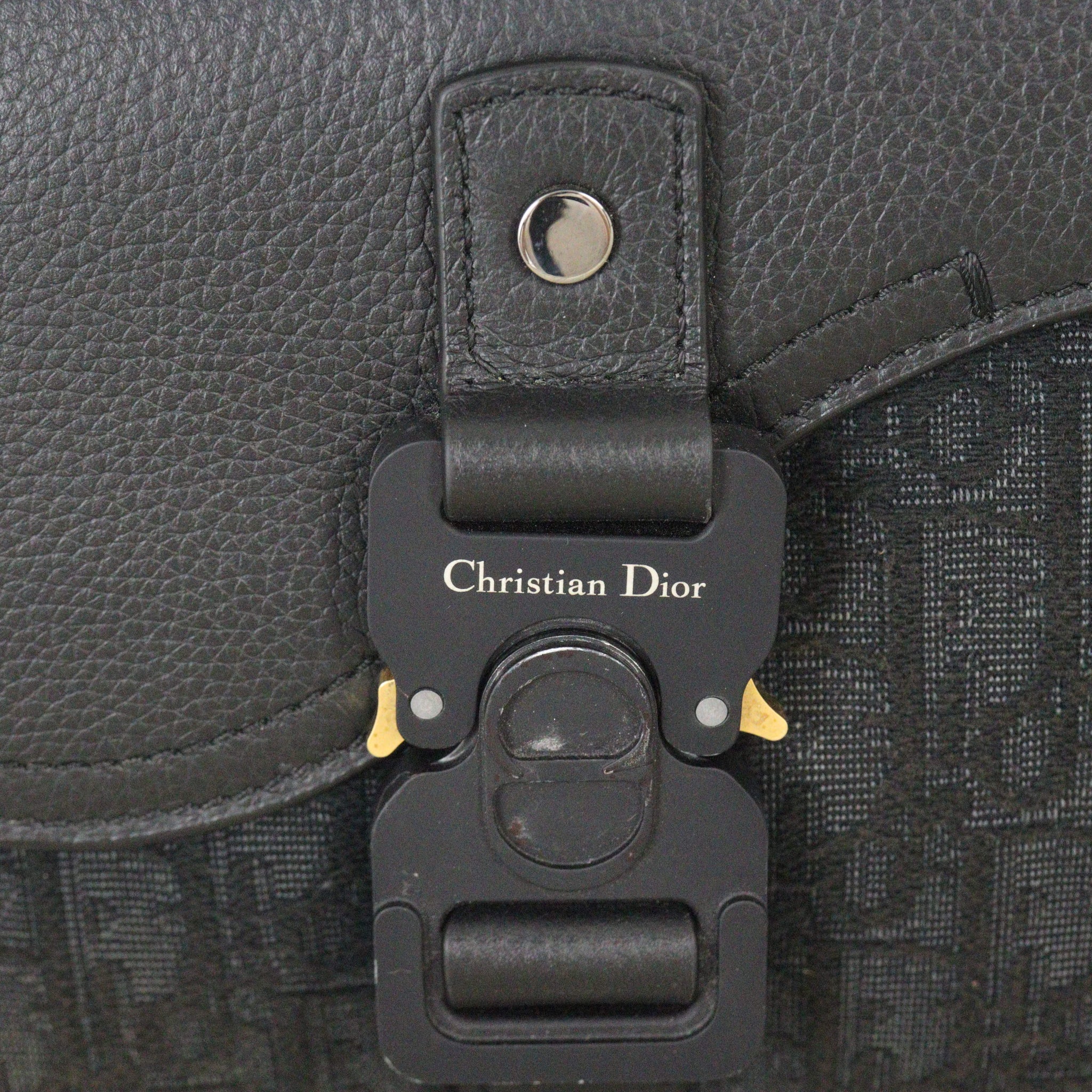 Dior Saddle Small Messenger Flap Bag Oblique