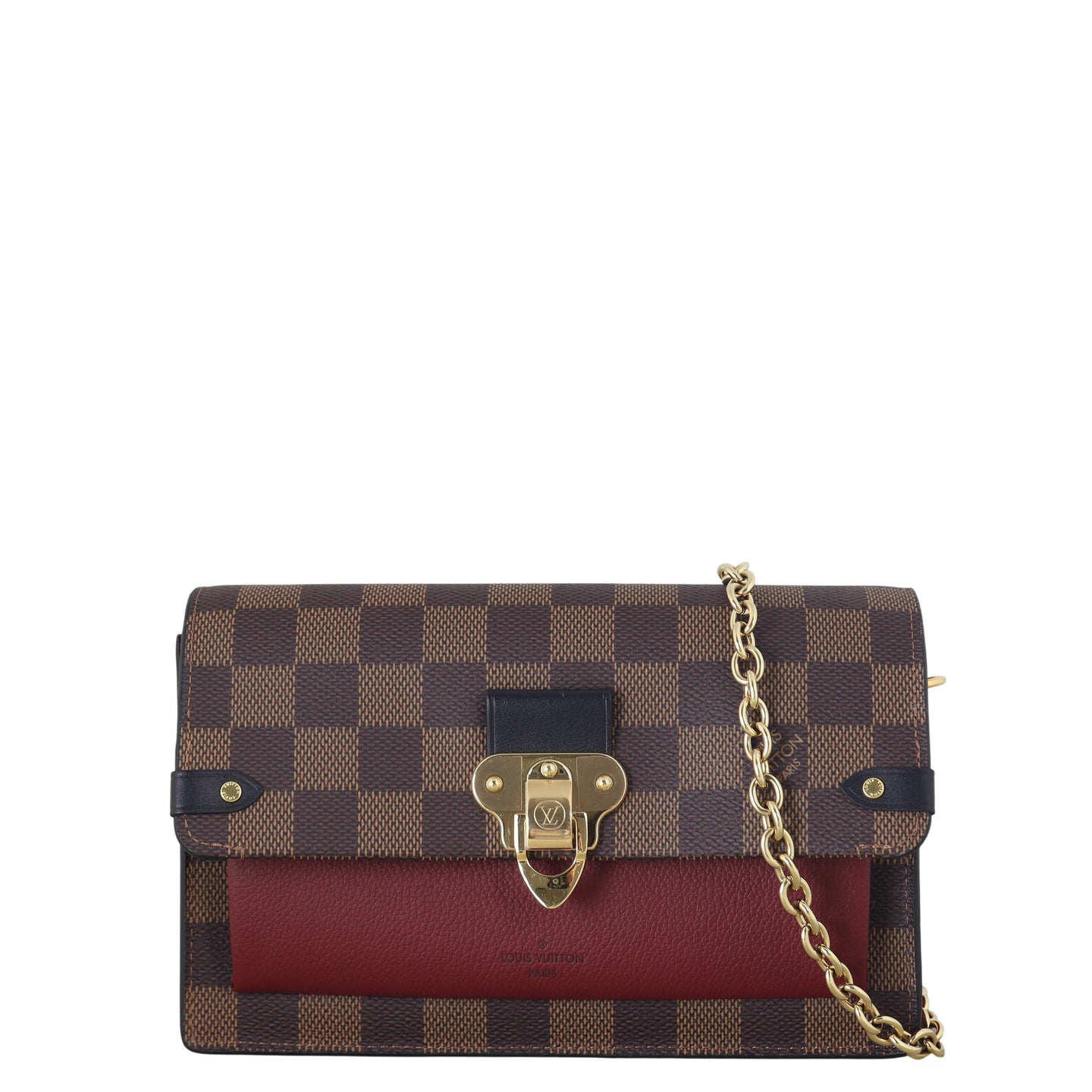 Louis Vuitton Vavin Chain Wallet Damier Ebene