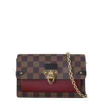 Louis Vuitton Vavin Chain Wallet Damier Ebene