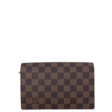 Louis Vuitton Vavin Chain Wallet Damier Ebene