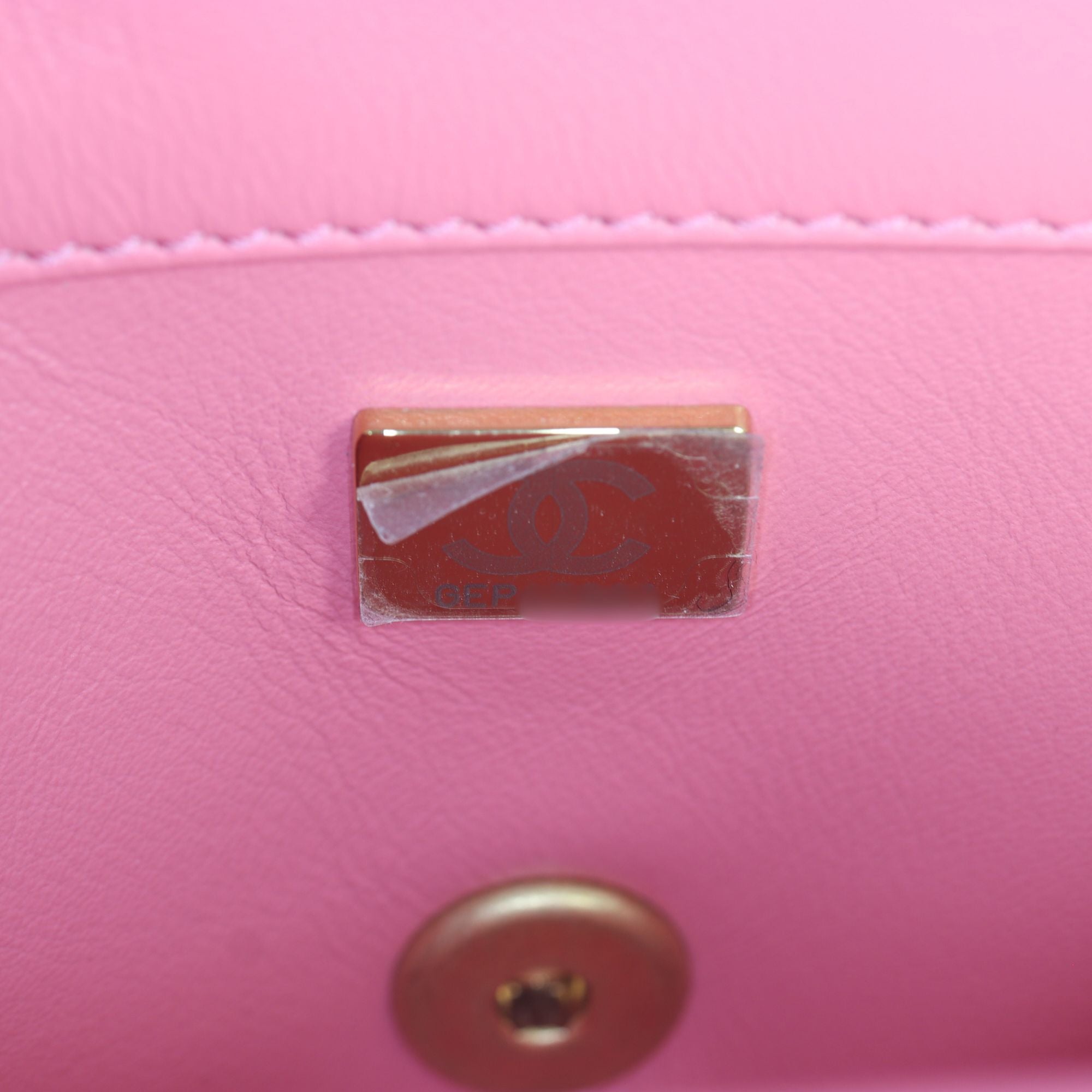 Chanel Enamel CC Mini Flap Bag