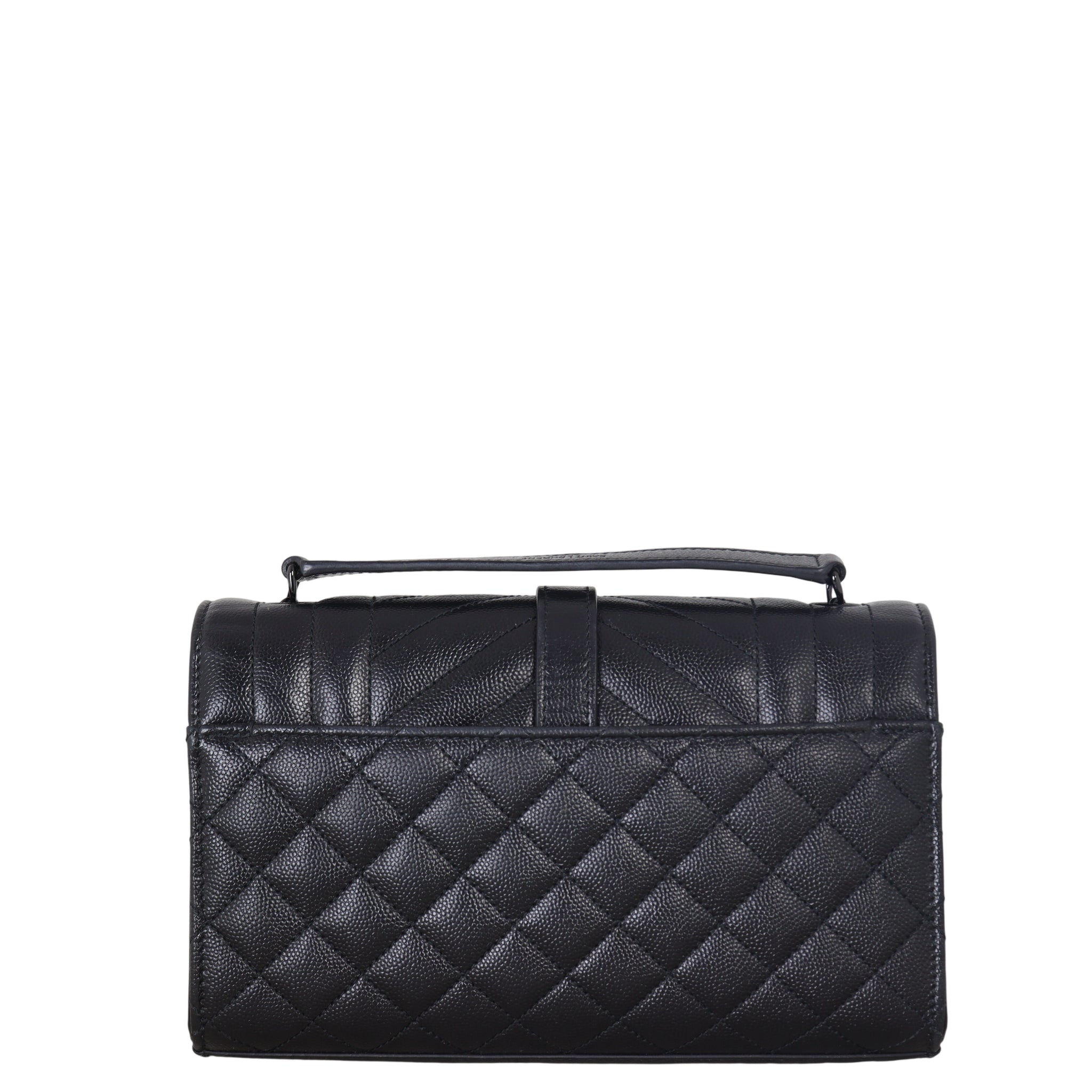Saint Laurent Monogram Mix Matelasse Envelope Chain Bag Small