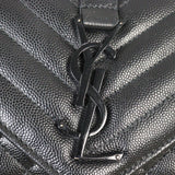 Saint Laurent Monogram Mix Matelasse Envelope Chain Bag Small