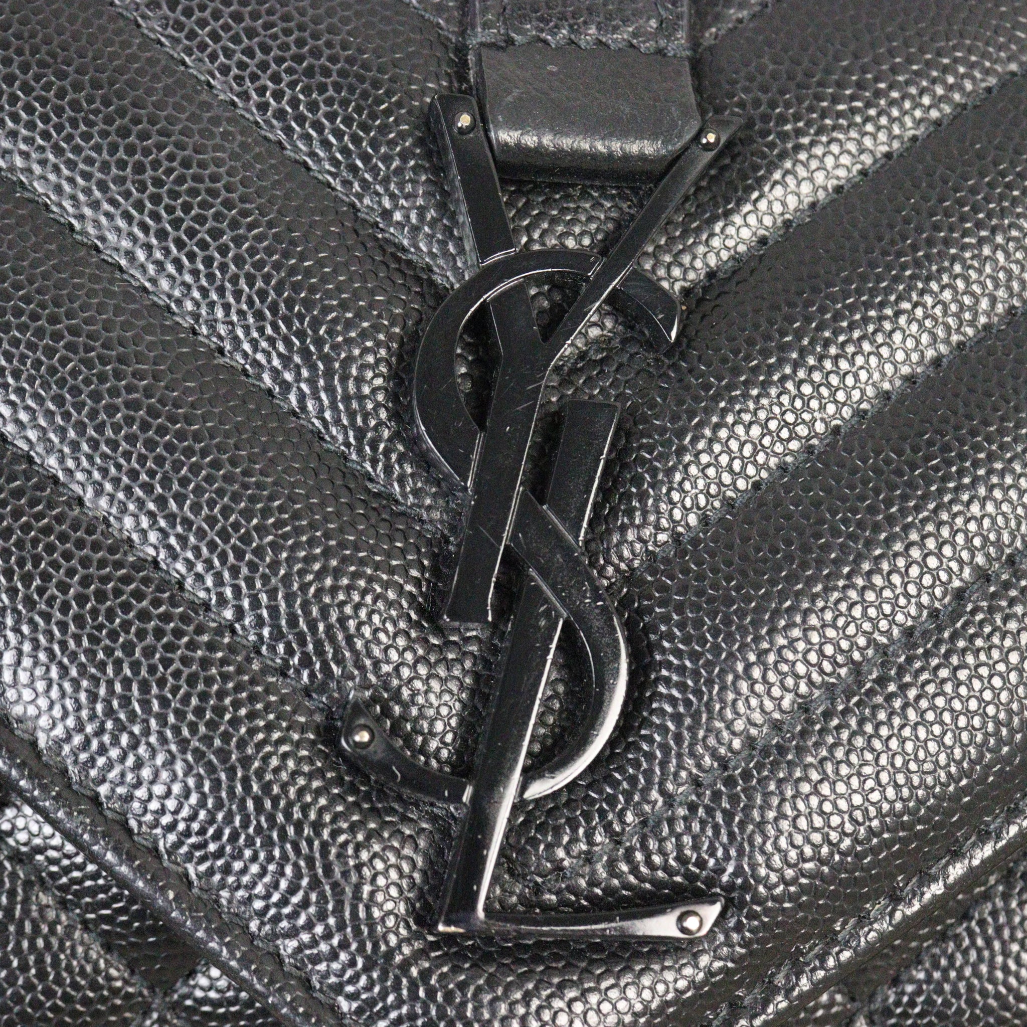 Saint Laurent Monogram Mix Matelasse Envelope Chain Bag Small