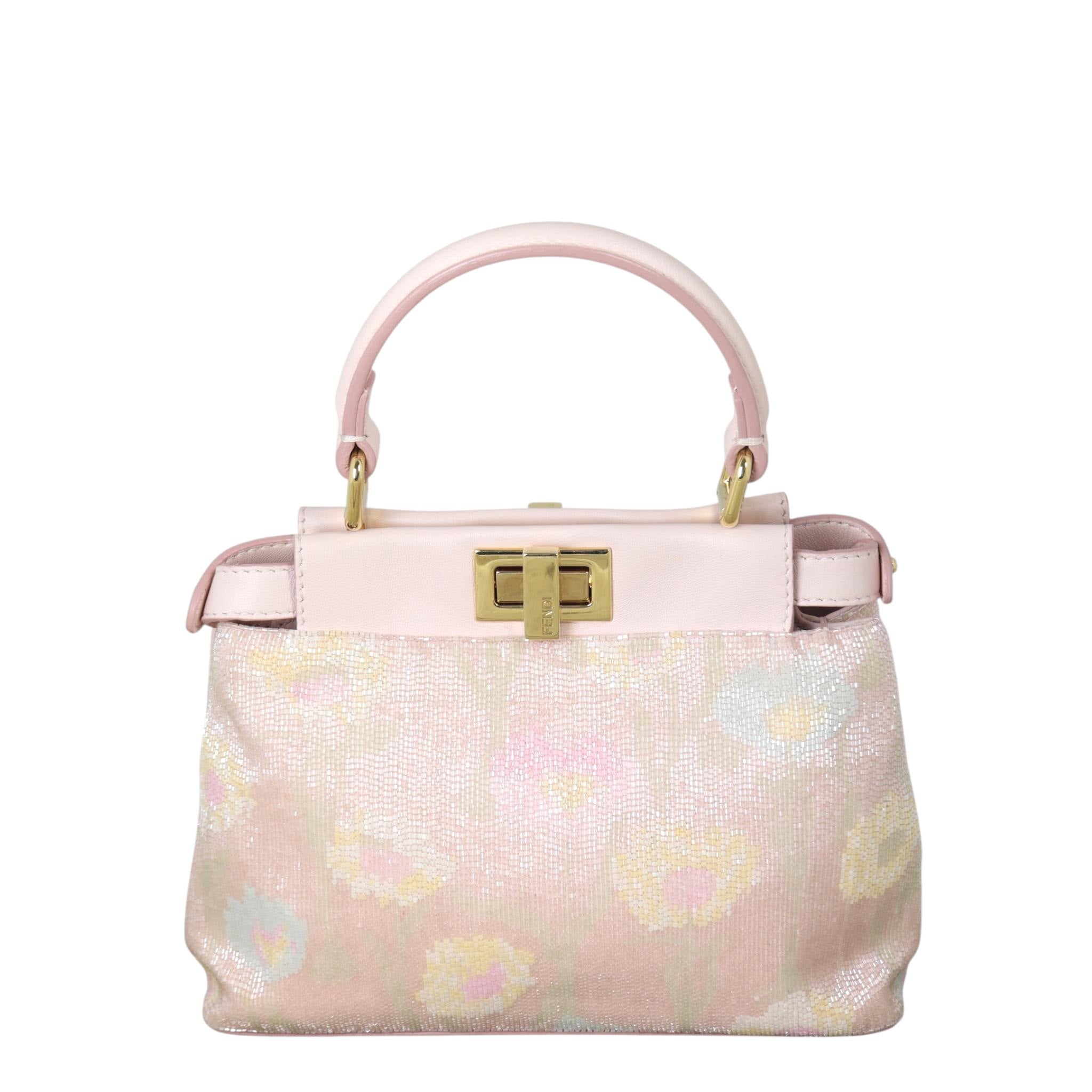 Fendi Peekaboo Iconic XS Beaded