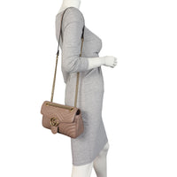 Gucci GG Marmont Matelasse Medium Shoulder Bag
