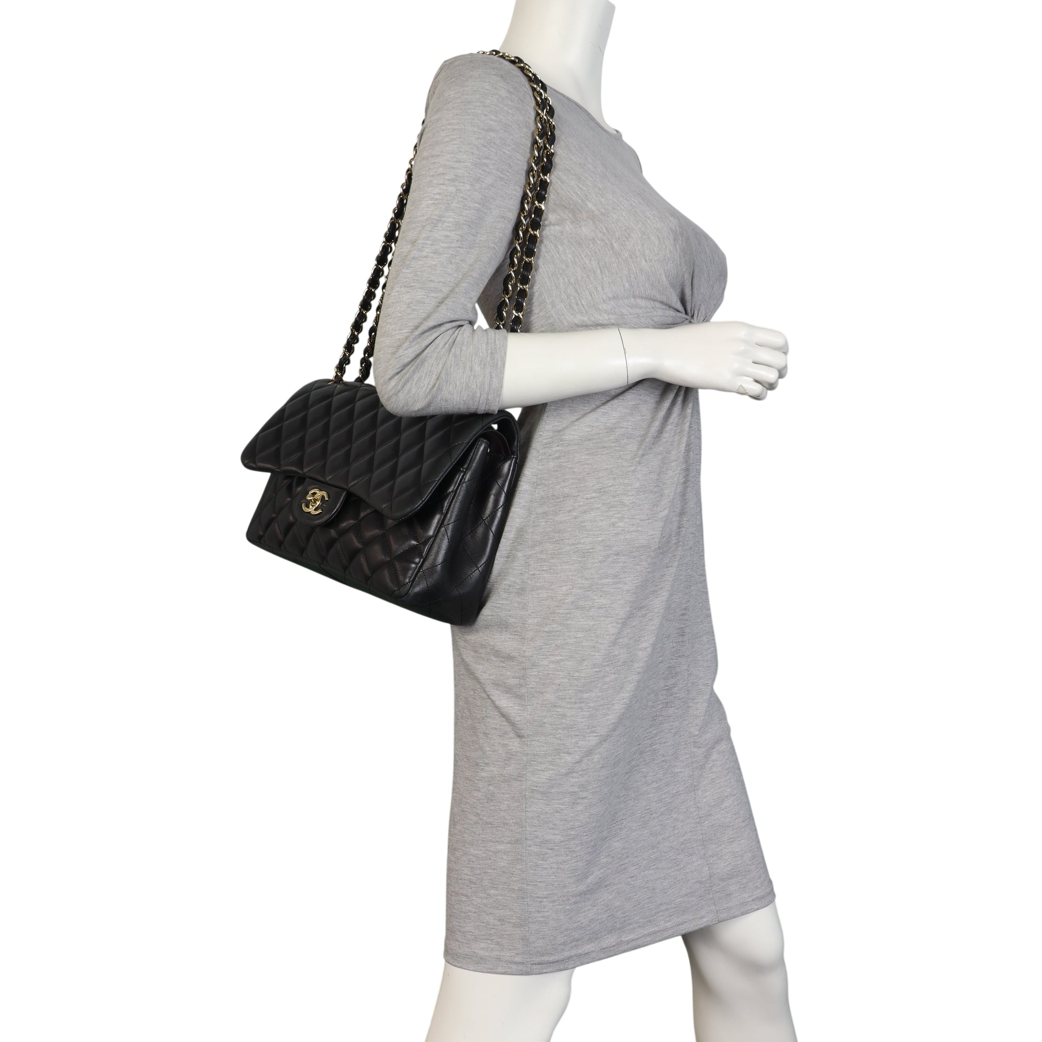 Chanel Classic Double Flap Jumbo Lambskin
