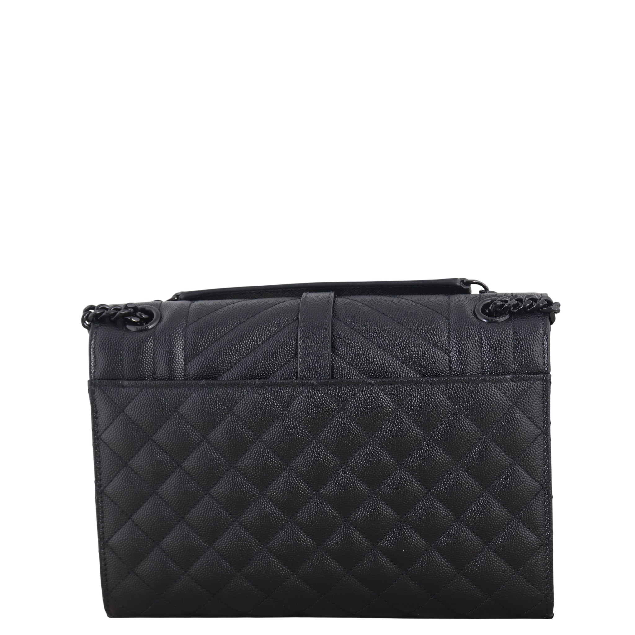 Saint Laurent Monogram Mix Matelasse Envelope Chain Bag Medium