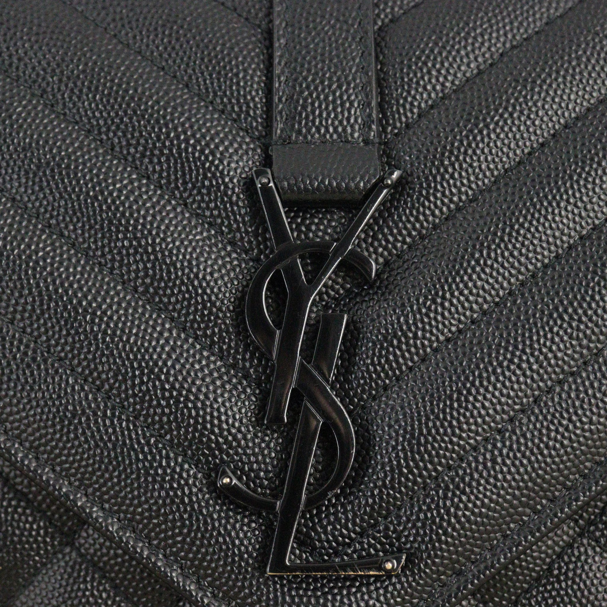 Saint Laurent Monogram Mix Matelasse Envelope Chain Bag Medium