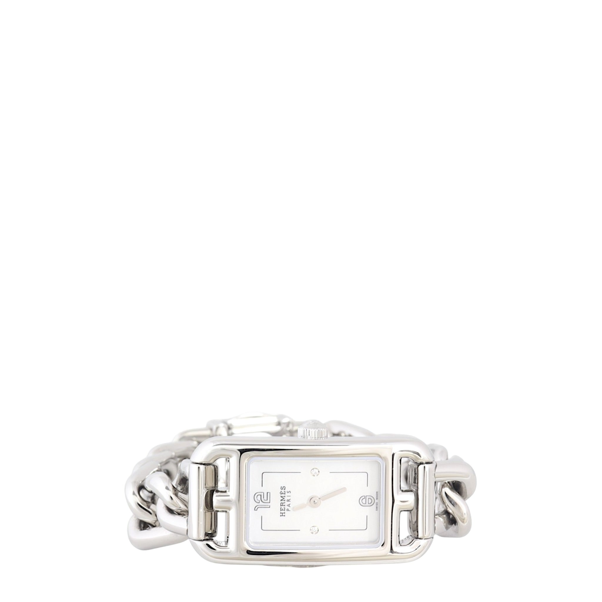 Hermes Nantucket Diamond Watch