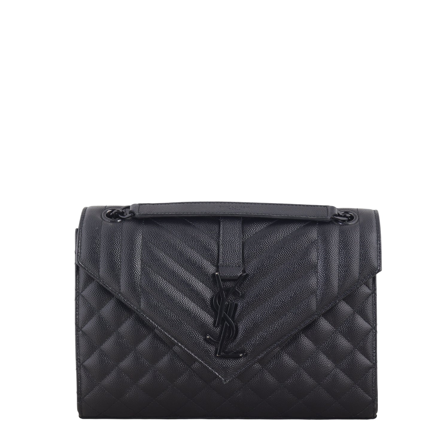 Saint Laurent Monogram Mix Matelasse Envelope Chain Bag Medium