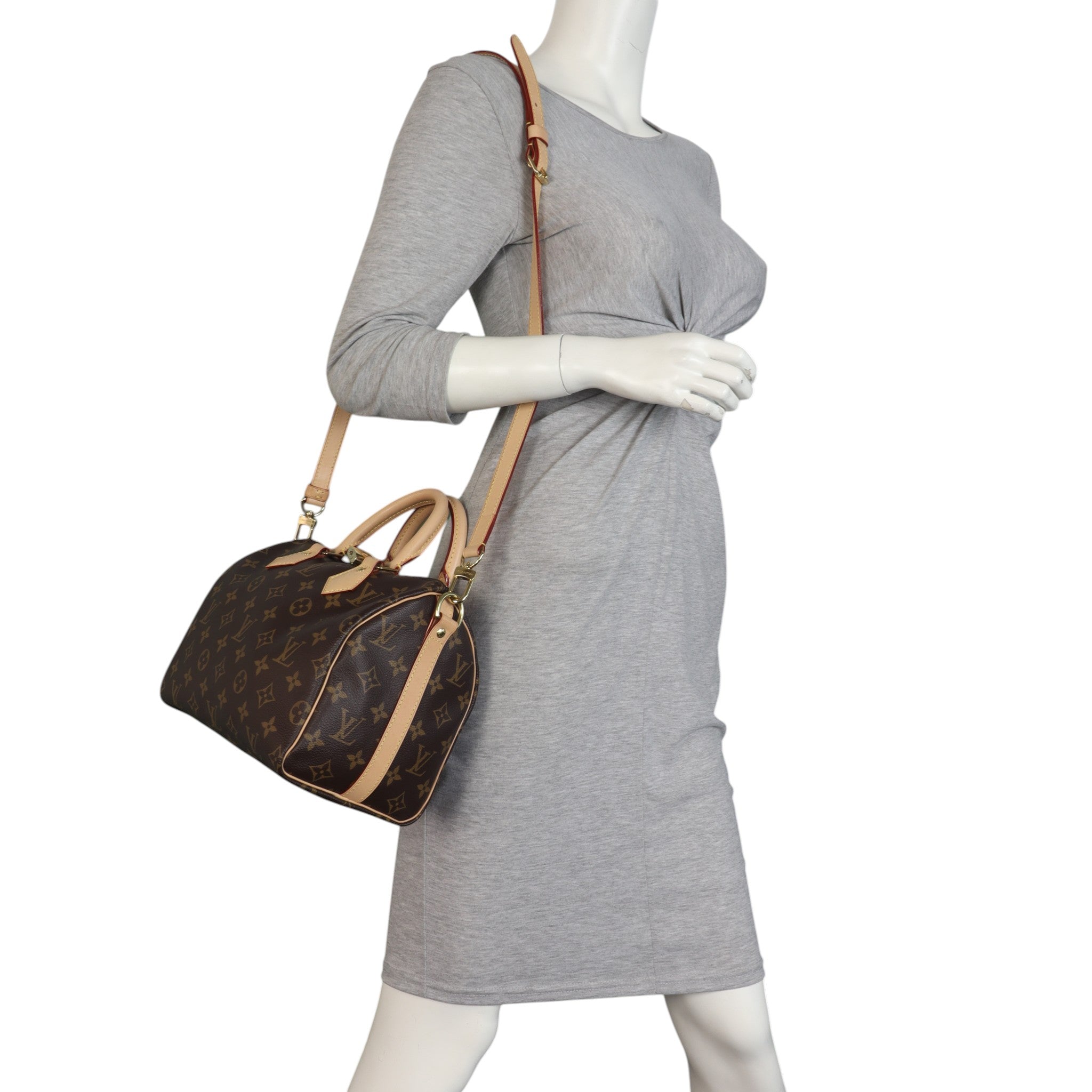Louis Vuitton Speedy 25 Bandouliere Monogram