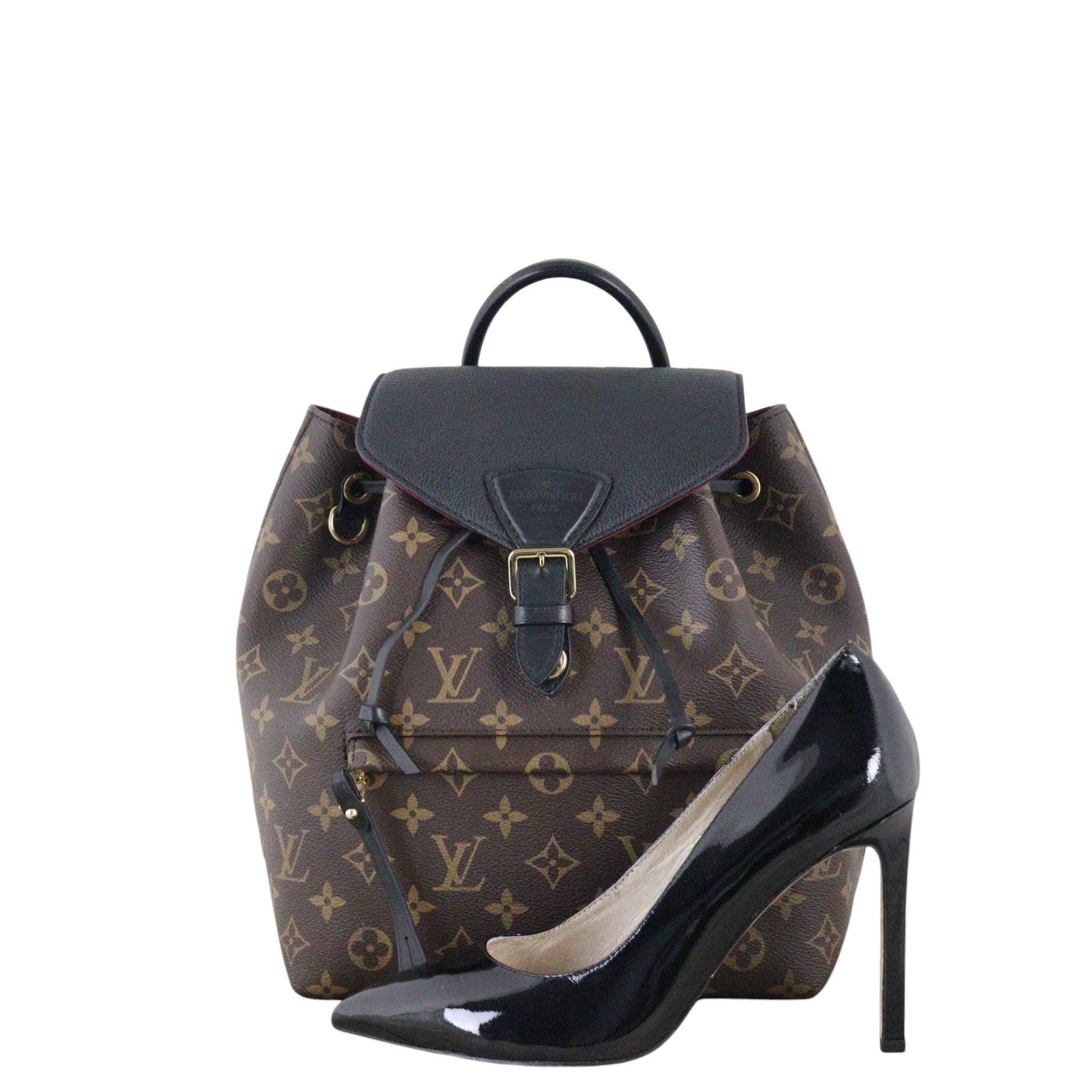 Louis Vuitton Montsouris PM Backpack Monogram Noir