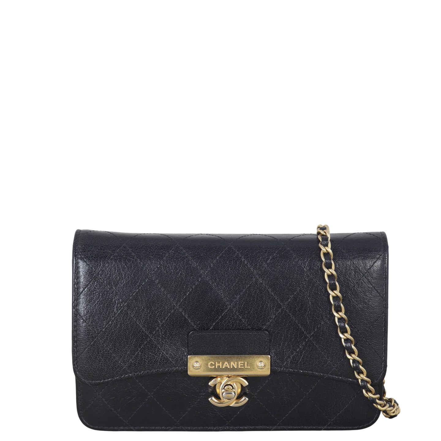 Chanel Golden Class Wallet on Chain