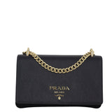 Prada Metal Saffiano Chain Bag