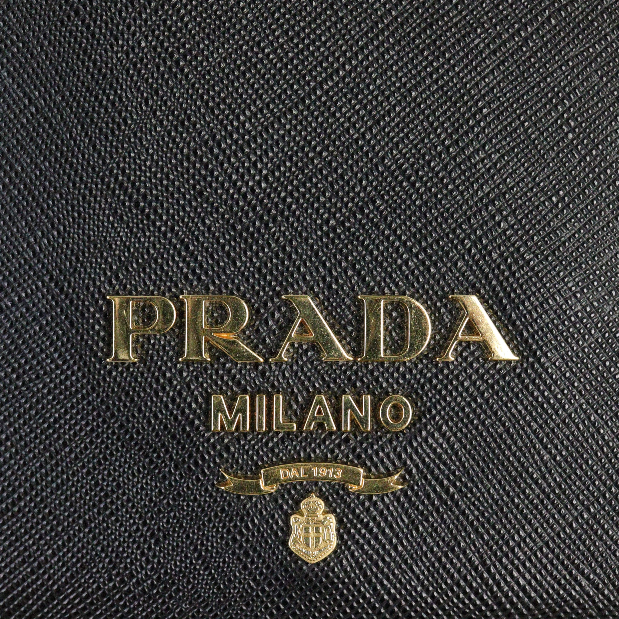 Prada Metal Saffiano Chain Bag