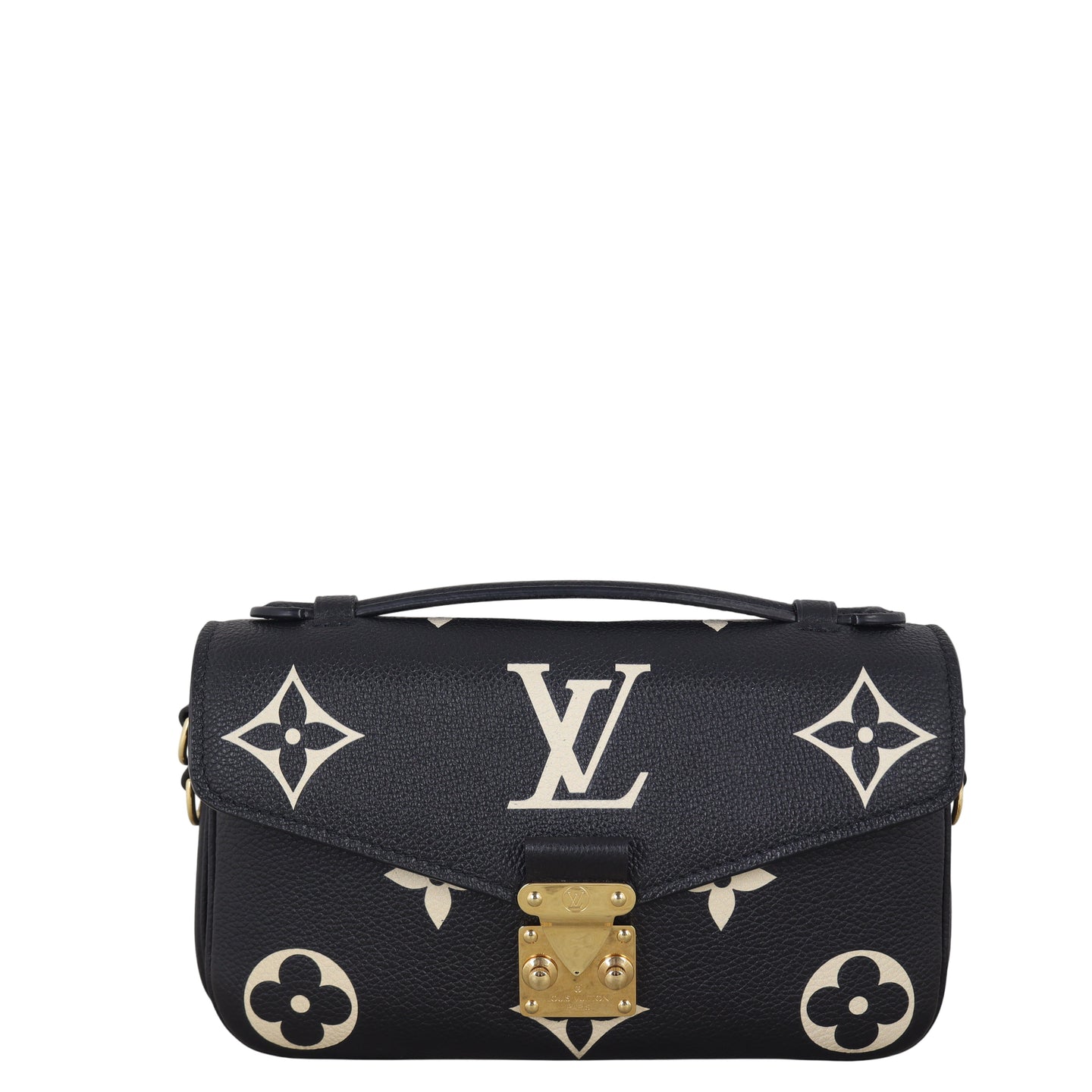 Louis Vuitton Pochette Metis East West Monogram Empreinte Giant Bicolour