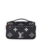 Louis Vuitton Pochette Metis East West Monogram Empreinte Giant Bicolour