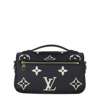 Louis Vuitton Pochette Metis East West Monogram Empreinte Giant Bicolour