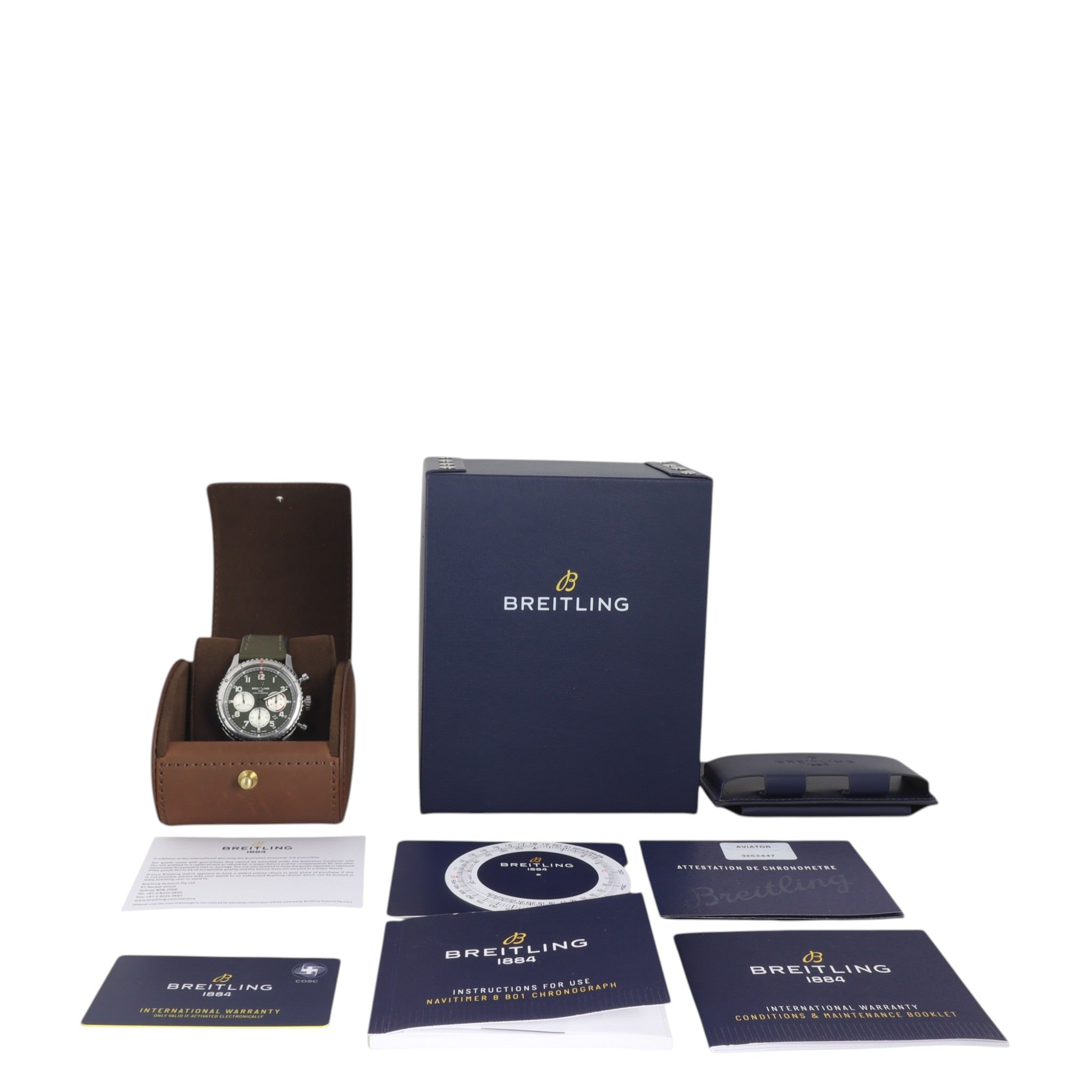 Breitling Aviator 8 B01 Curtiss Warhawk Chronograph 43mm Watch