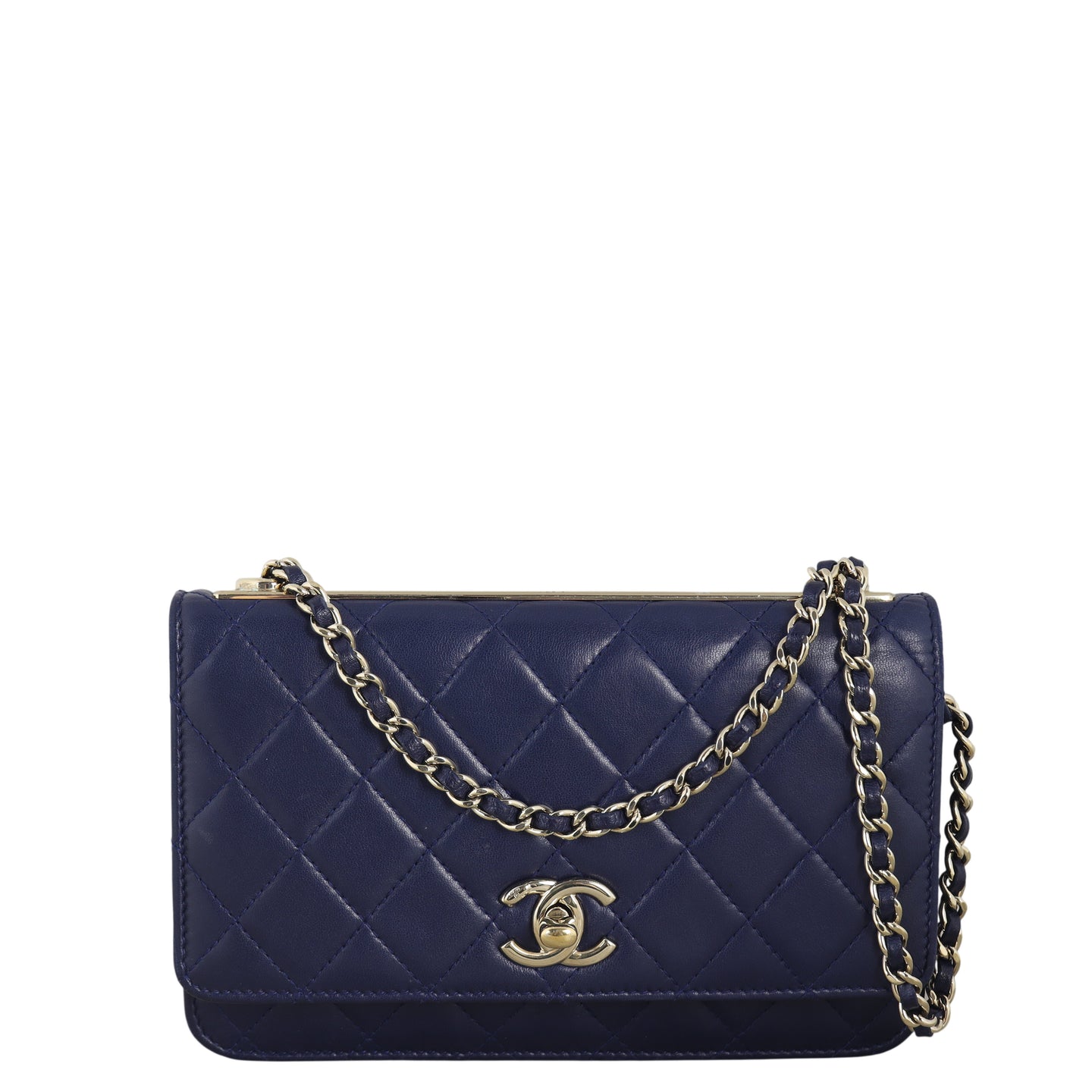 Chanel CC Trendy Wallet on Chain