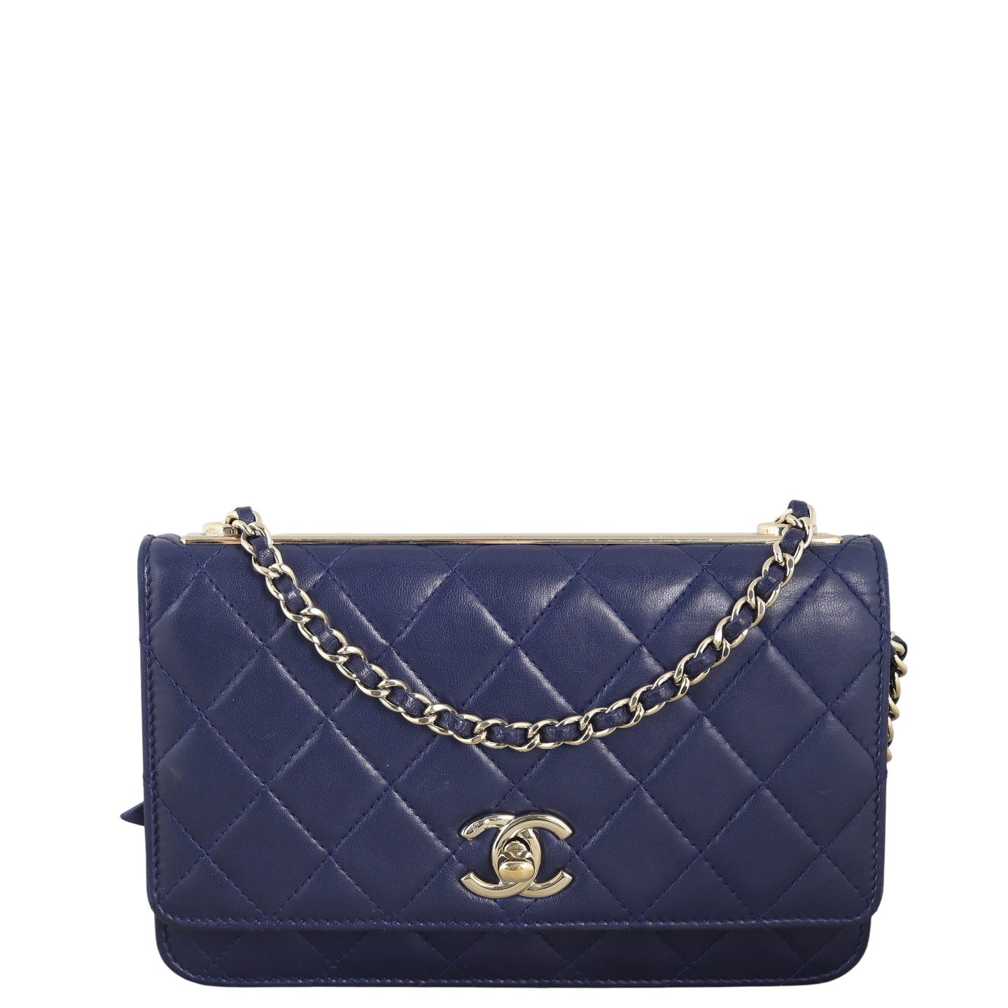 Chanel CC Trendy Wallet on Chain